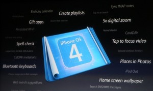 iPhone OS 4.0 features iPhone OS 4.0 features