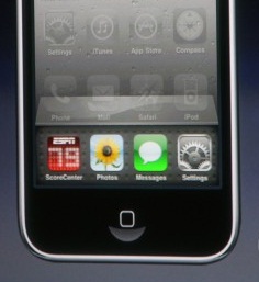 iPhone OS 4.0 multi tasking tray iPhone OS 4.0 multi tasking tray