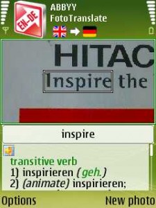 Translate text from photos using ABBYY FotoTranslate mobile OCR software Translate text from photos using ABBYY FotoTranslate mobile OCR software