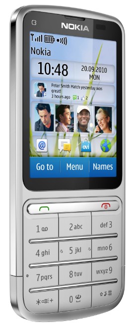 Nokia C3 Touch and Type photos