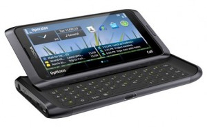 Nokia E7 front view photos Nokia E7 front view photos