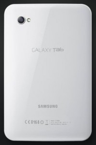 Samsung Galaxy Tab photos back Samsung Galaxy Tab photos back