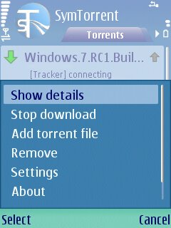  Symtorrent 1.3 mobile torrent 